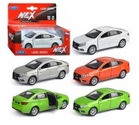Машинка 1:38 LADA Vesta, пруж. мех., цвет в асс.