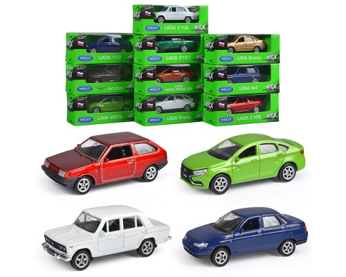 Машинка 1:60, в асс., набор 23RUS, дисплей-бокс 24 шт.