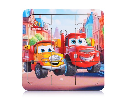 Игрушка деревянная пазл 15*15 см. терм. пакет