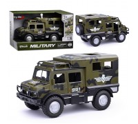 Машина "Военная" на батарейках, в коробке