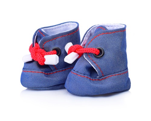 Одежда для кукол игрушка Кроссовки (синие)