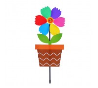 Ветерок "Цветочный горшок" 21*63см., в пакете