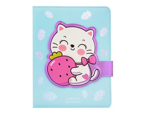 Дневник 1-11 кл. "Kitty" 48 листов, белая бумага 80 г/м²