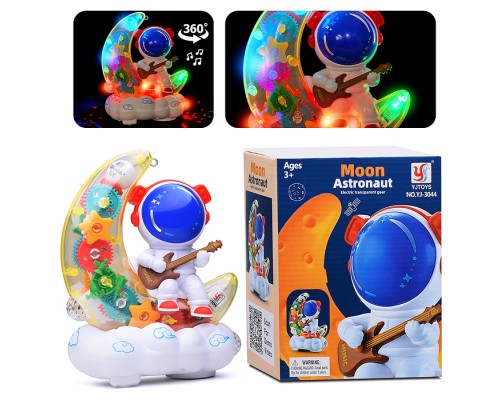 Интерактивная игрушка "Космонавт" на батарейках, в коробке