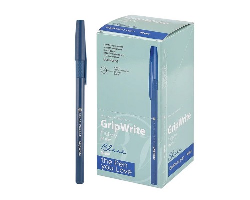 Ручка "GripWrite NAVY" шариковая 0.7 мм, синяя