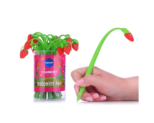 Ручка шариковая STRAWBERRY синие чернила 0,7 мм