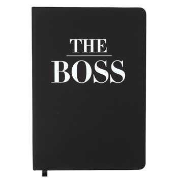 Записная книжка 160л. клетка "The BOSS" A5 (140 ммx205 мм)