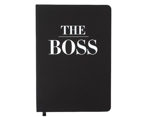 Записная книжка 160л. клетка "The BOSS" A5 (140 ммx205 мм)