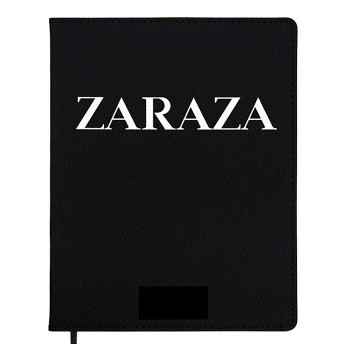 Записная книжка 160л. клетка "ZARAZA" A5 (140 ммx205 мм)