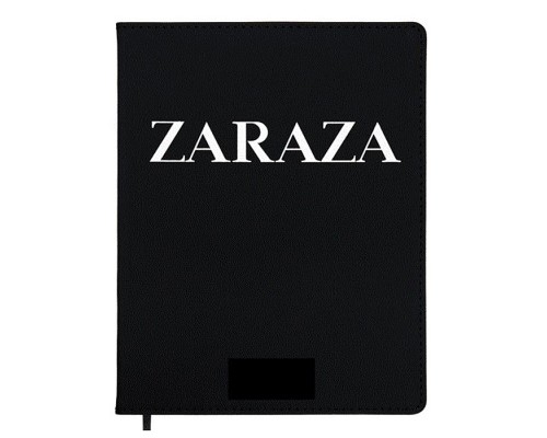 Записная книжка 160л. клетка "ZARAZA" A5 (140 ммx205 мм)