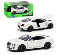 Машинка 1:24 Bentley Continental Supersports, белый