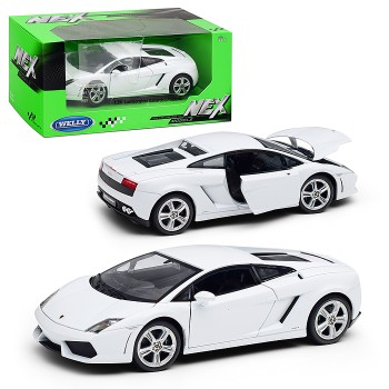 Машинка 1:24 Lamborghini Gallardo LP560-4, белый