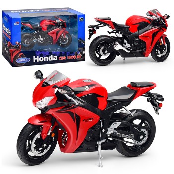 Мотоцикл 1:10 Honda CBR 1000 RR 2009, красный