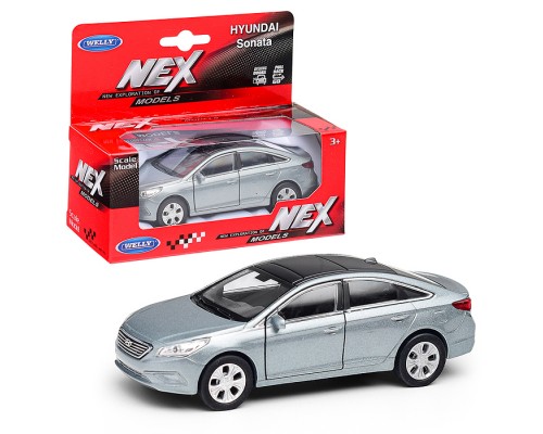 Машинка 1:38 Hyundai Sonata, пруж. мех., цвет в асс.