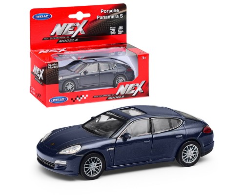 Машинка 1:38 Porsche Panamera S, пруж. мех., цвет в асс.