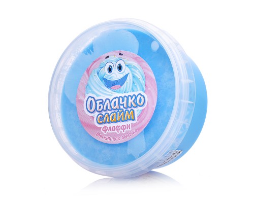 Слайм Облачко, голубой  200 мл (150 гр)