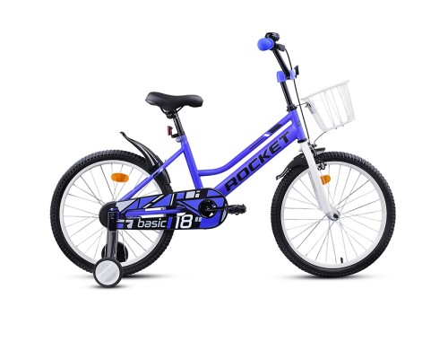 Велосипед 18" Rocket Basic, цвет сиреневый