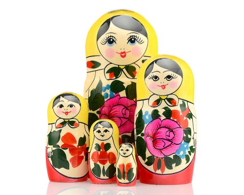 Матрешка 5 в 1 "Семеновская" (большая)