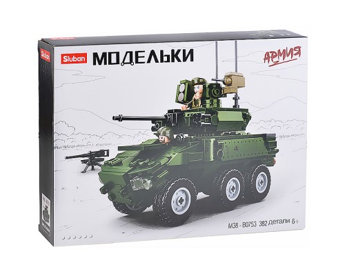 Конструктор "Колесная боевая машина" (382 дет)