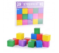 Кубики "Цветные" (20)