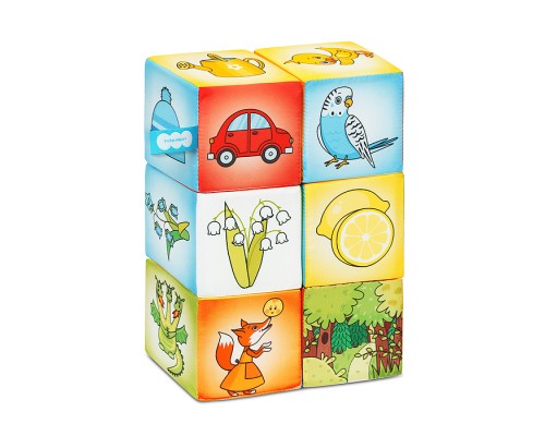 Игрушка кубики (Азбука цвета)