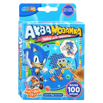 Аквамозаика "Соник" 100 бусин