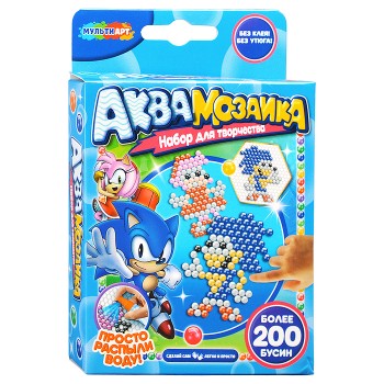 Аквамозаика "Соник" 200 бусин
