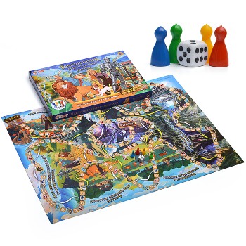 Волшебник изумрудного города. Настольная игра-ходилка.