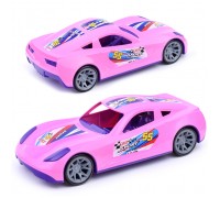 Машинка Turbo "V-MAX" розовая 40 см