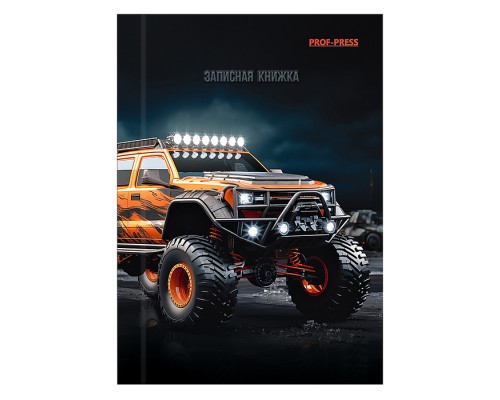 Записная книжка А7 64л. "Большие колеса"