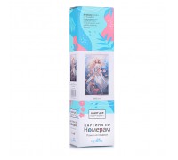 Картина по номерам Панно 30х50см. Нимфа вселенной.