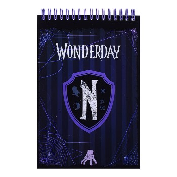 Творческий блокнот cо стикерами и переводными татуировками A5. Wonderday.