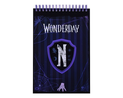 Творческий блокнот cо стикерами и переводными татуировками A5. Wonderday.