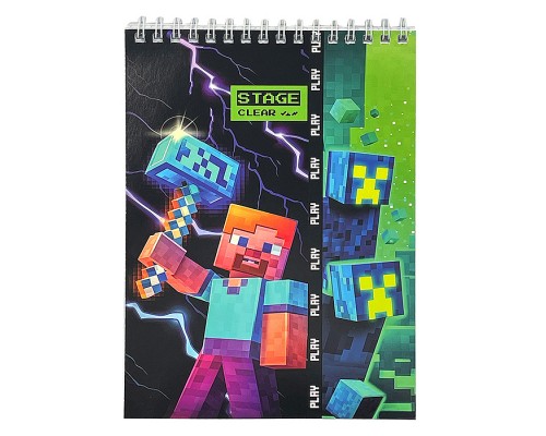 Блокнот 60 л., клетка "My Game" А5