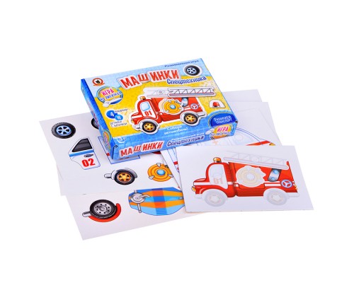 Игра на липучках "Спецтехника"
