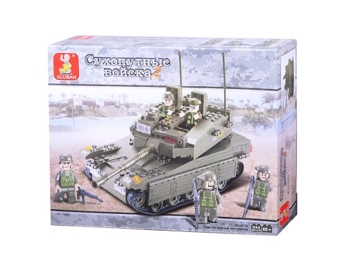 Конструктор "Сухопутные войска 2. Танк" (344 дет.)
