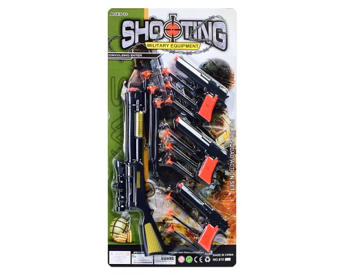 Набор военного "Snooting-1" на листе