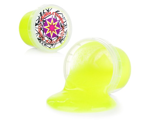 Стекло Party Slime, в банке 100 гр, желтый неон