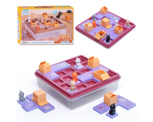 Игра настольная "Кошки-мышки" в коробке