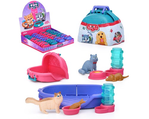 Игра питомец "Кошечка Снежинка" в коробке