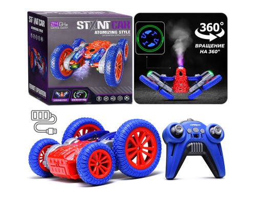 Машина "Stunt car" р/у, 27 MHz, в коробке