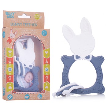 Прорезыватель BUNNY, серый