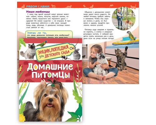 Домашние питомцы (Энциклопедия для детского сада)