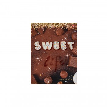 записная книжка  А6. 80 л. "Sweet Life"