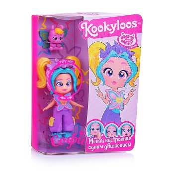 Игровой набор Pets Party. Кукла Sophie и питомец