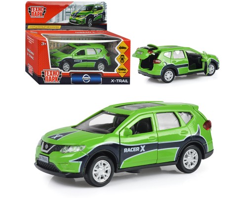 Машина металл Nissan X-Trail Спорт 12см, (открыв. двери) инерц. в коробке