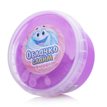 Слайм Облачко, фиолетовый 200 мл (150 гр)