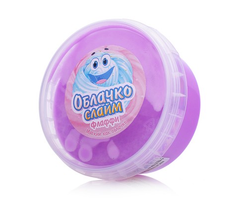 Слайм Облачко, фиолетовый 200 мл (150 гр)