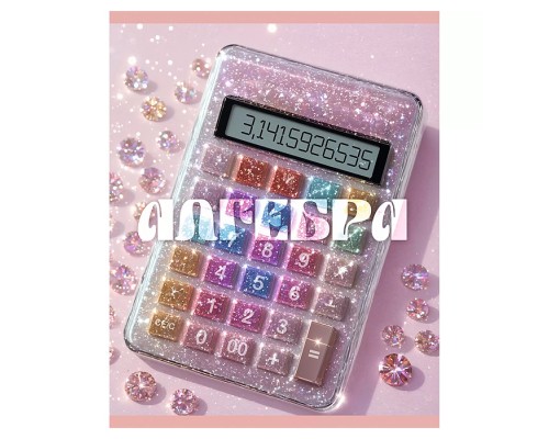 Тетрадь 48л. клетка "Сияние" Алгебра