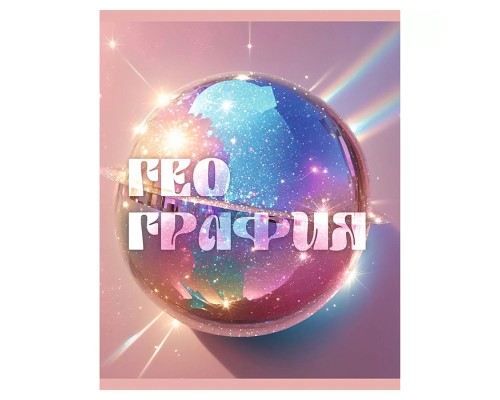 Тетрадь 48л. клетка "Сияние" География